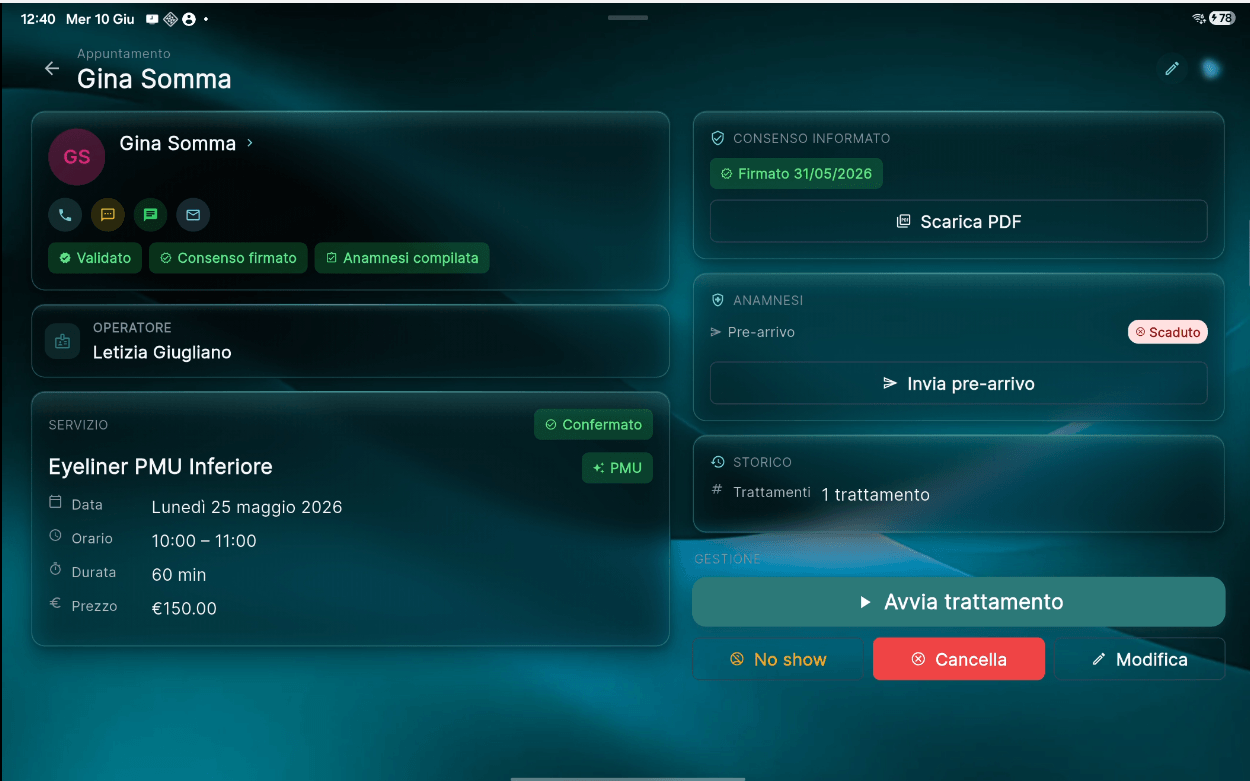 PMUmanager su iPad